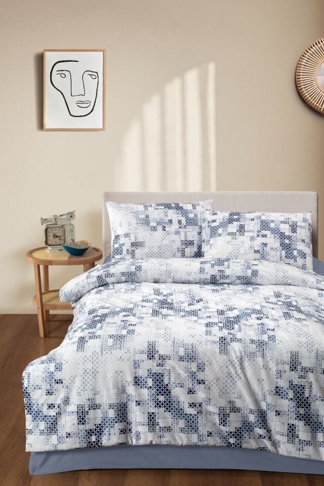 100% Cotton Double Duvet Cover Set