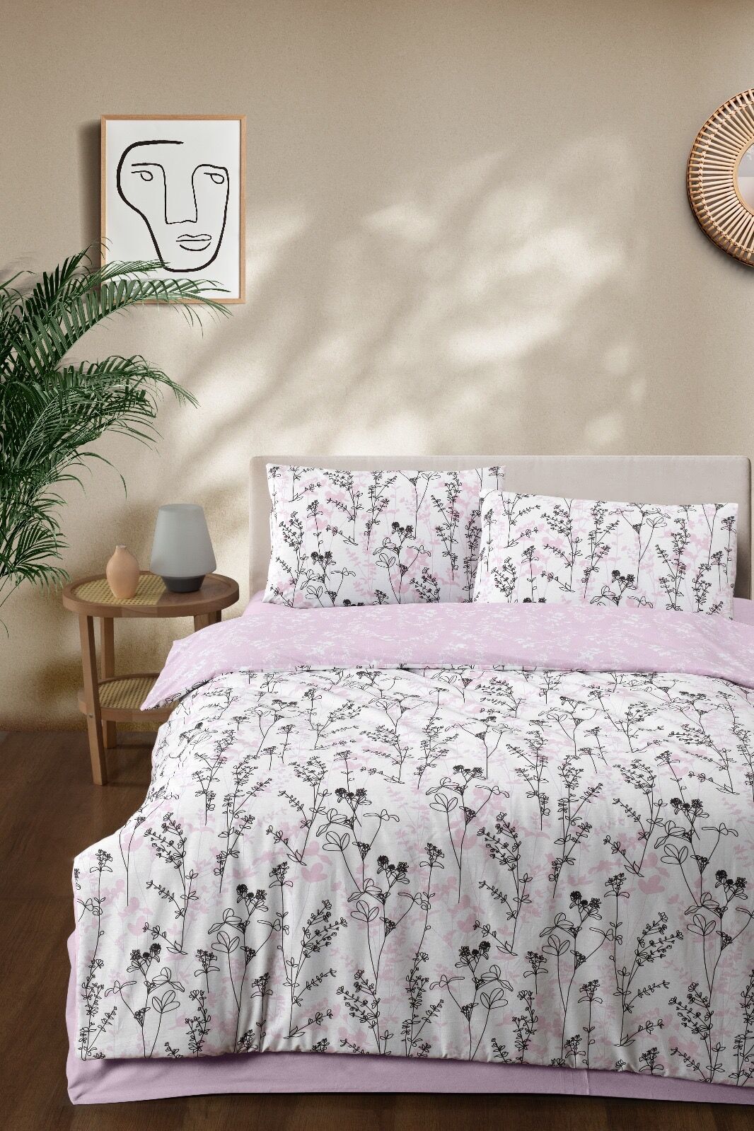 100% Cotton Double Duvet Cover Set