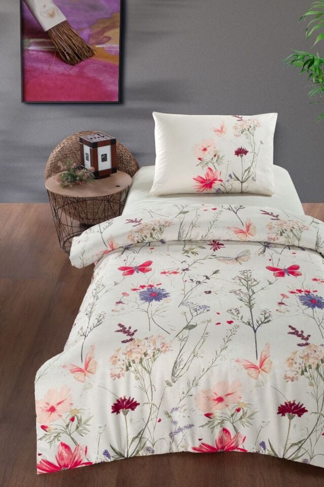 100% Cotton Single Duvet Cover Set