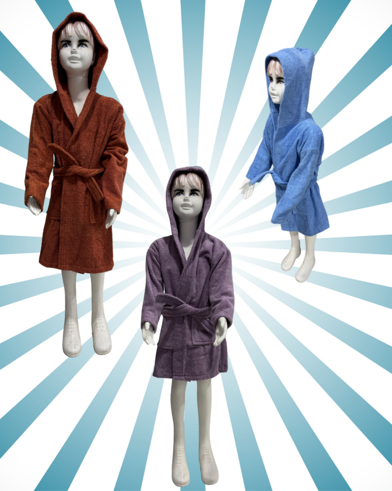 100% Cotton Children's Bathrobe