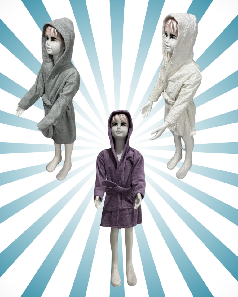 100% Cotton Children's Bathrobe