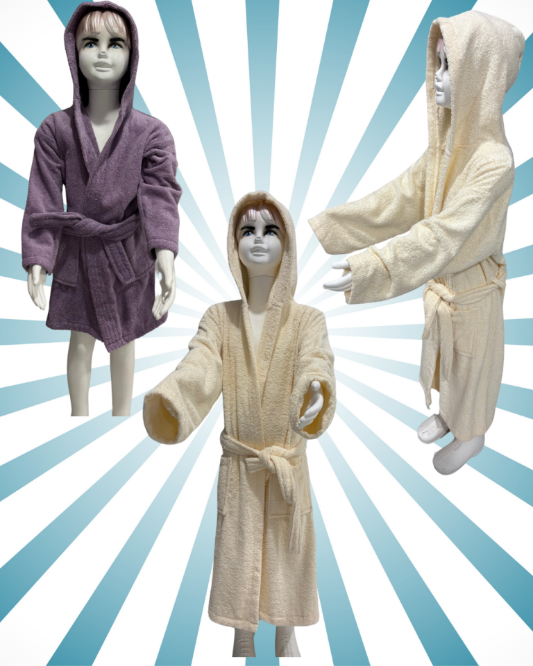 100% Cotton Children's Bathrobe