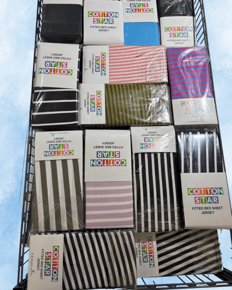 100% Cotton Patternless Solid Color Double Fitted Sheet