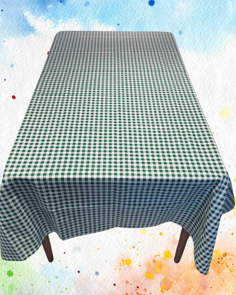 Stain Resistant Tablecloth with Colorful Patterns