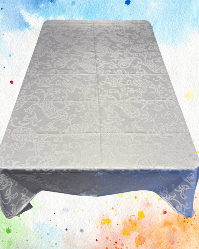 Stain Resistant Tablecloth with Colorful Patterns
