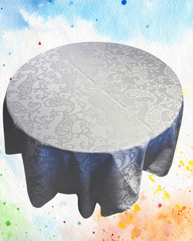 Stain Resistant Tablecloth with Colorful Patterns