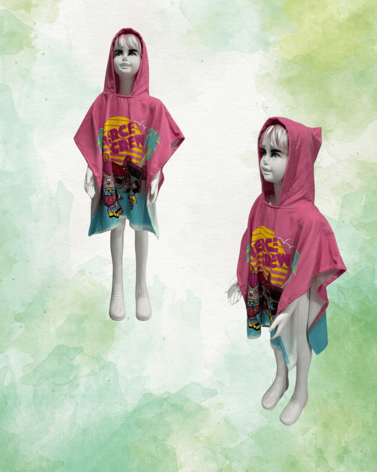 100% Cotton Children's Poncho