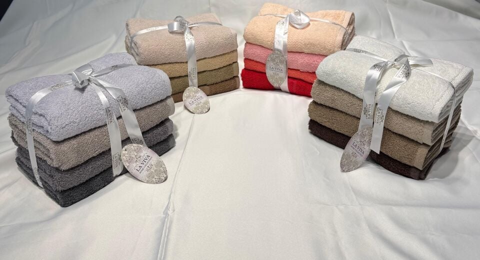 100% Cotton 4 Piece Towel Set