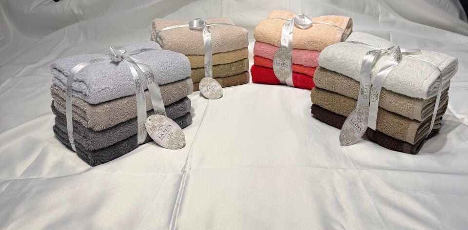100% Cotton 4 Piece Towel Set