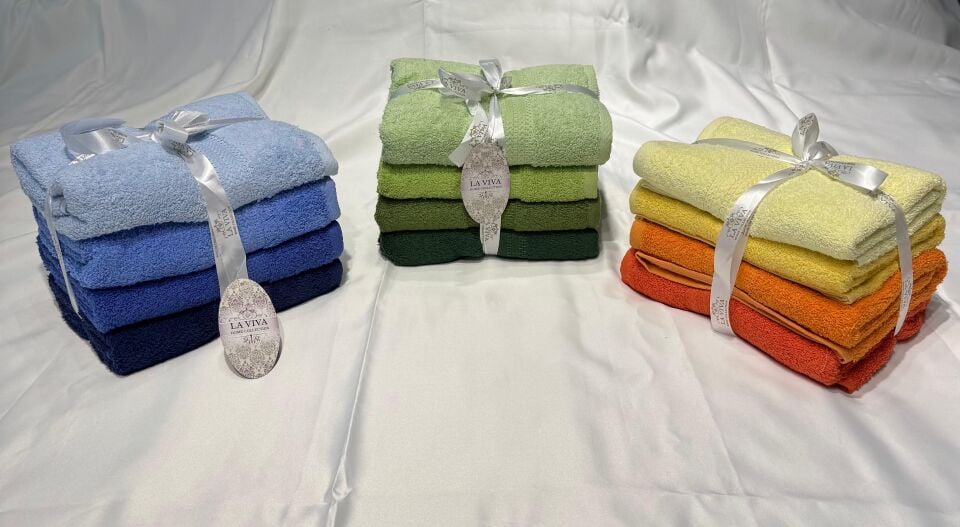 100% Cotton 4 Piece Towel Set