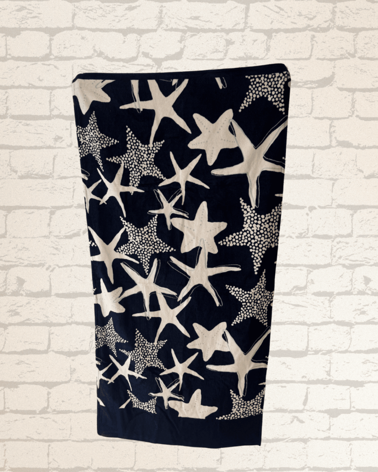 100% Cotton Patterned Beach Towels