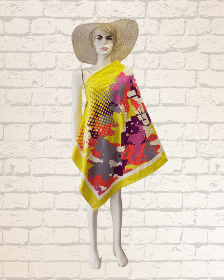 100% Cotton Patterned Beach Towels