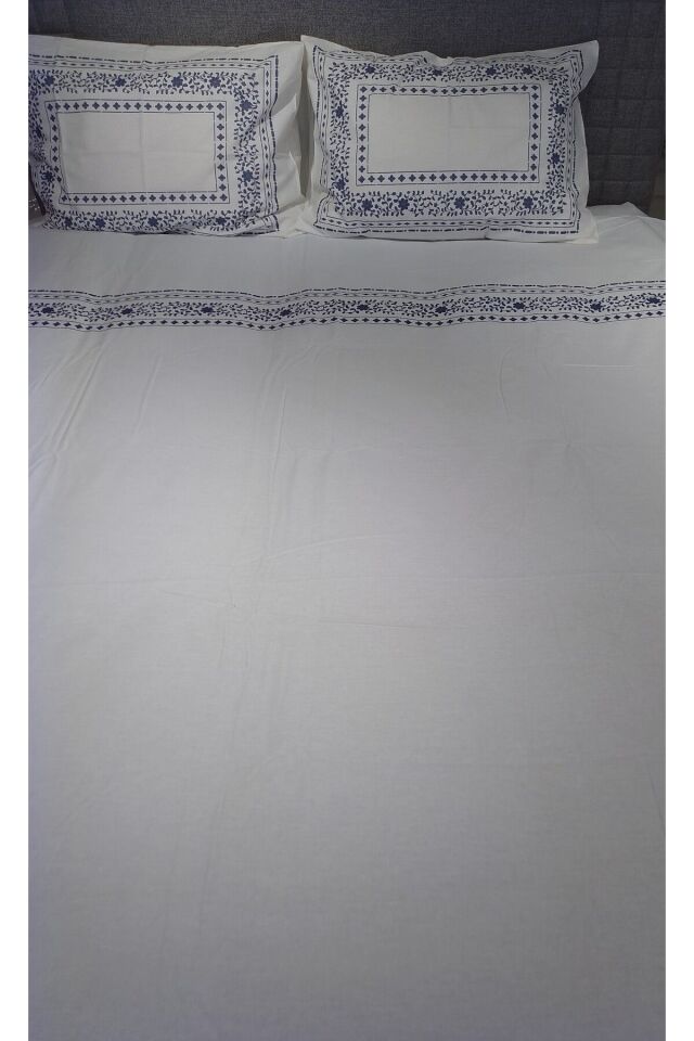 SLC HOME Pamuklu Çift Kişilik Nevresim Takımı ( Lastiksiz )