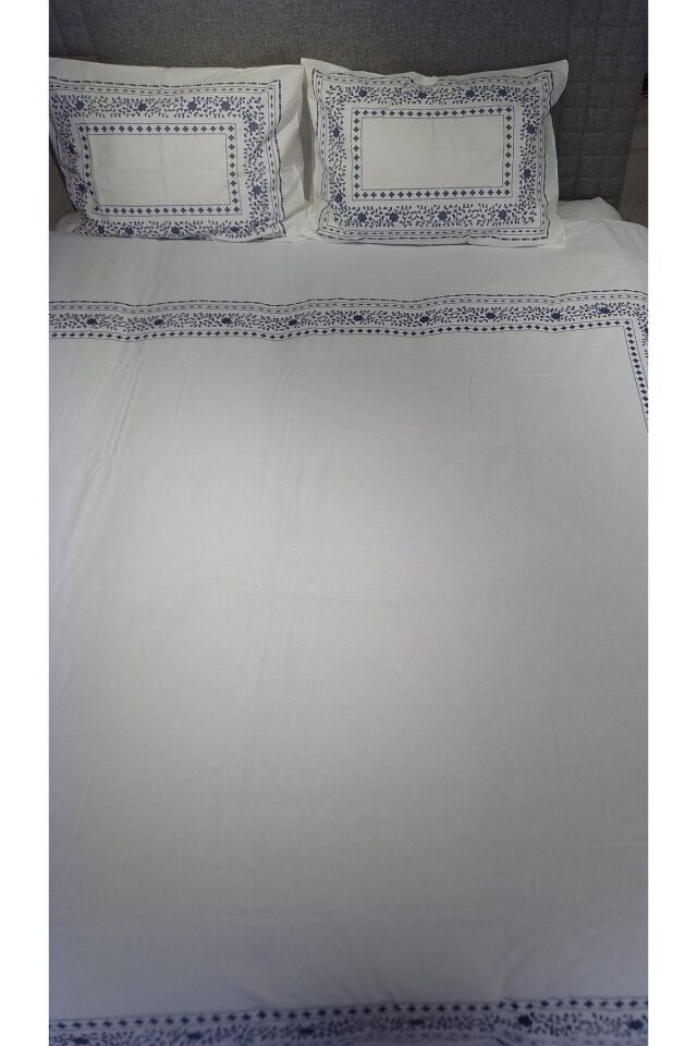 SLC HOME Pamuklu Çift Kişilik Nevresim Takımı ( Lastiksiz )