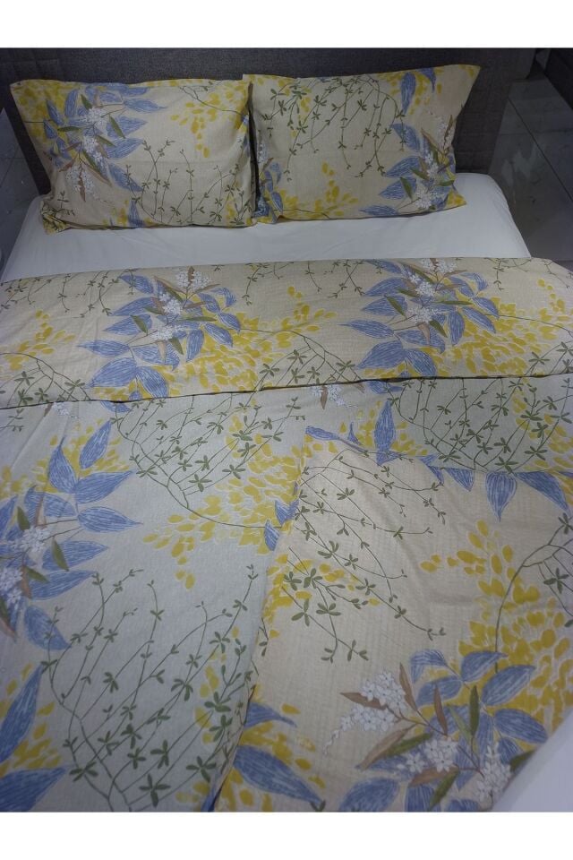SLC HOME Çift Kişilik Nevresim Takımı ( Lastikli)