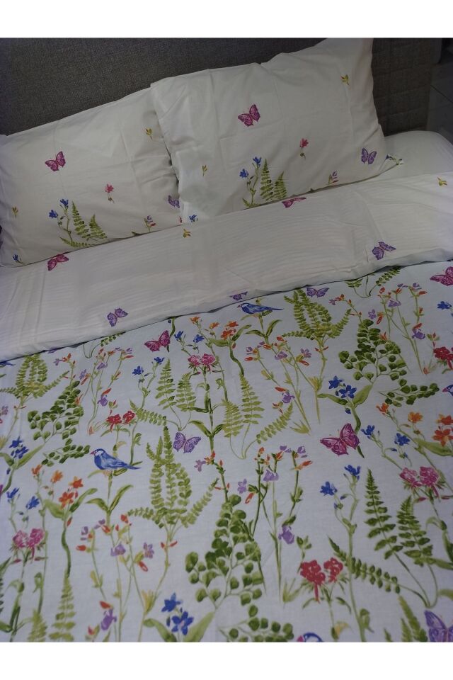 SLC HOME Çift Kişilik Nevresim Takımı ( Lastikli)