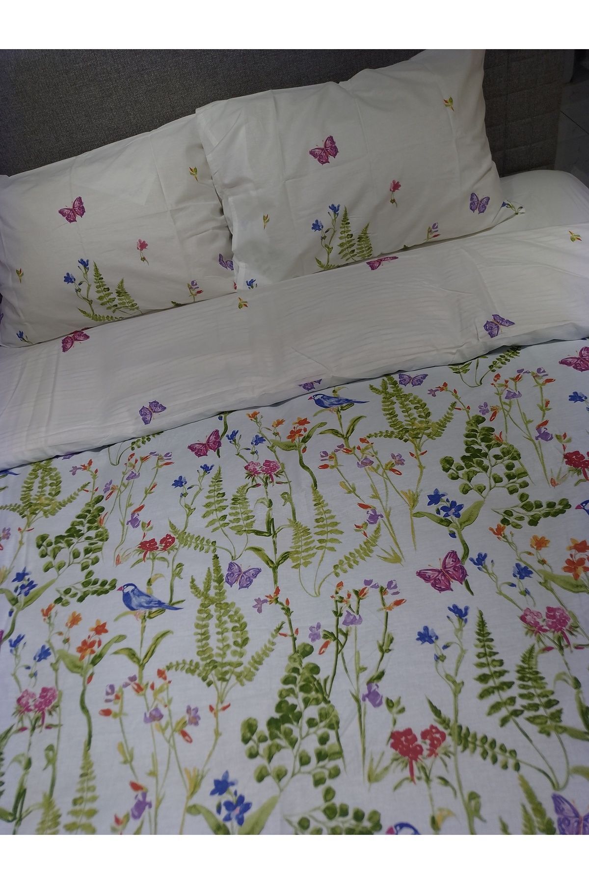 SLC HOME Çift Kişilik Nevresim Takımı ( Lastikli)