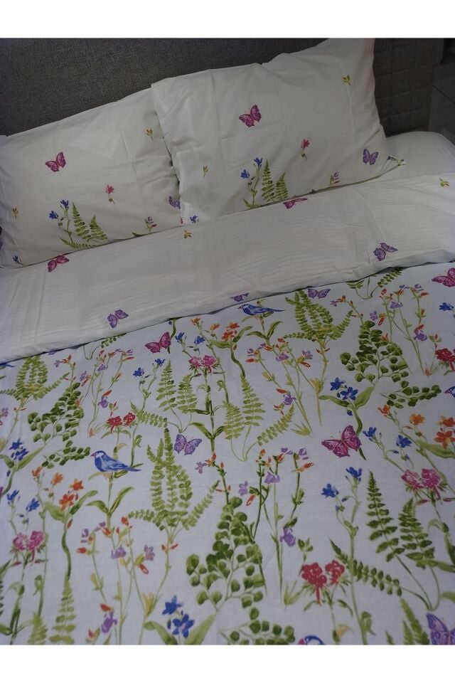 SLC HOME Çift Kişilik Nevresim Takımı ( Lastikli)
