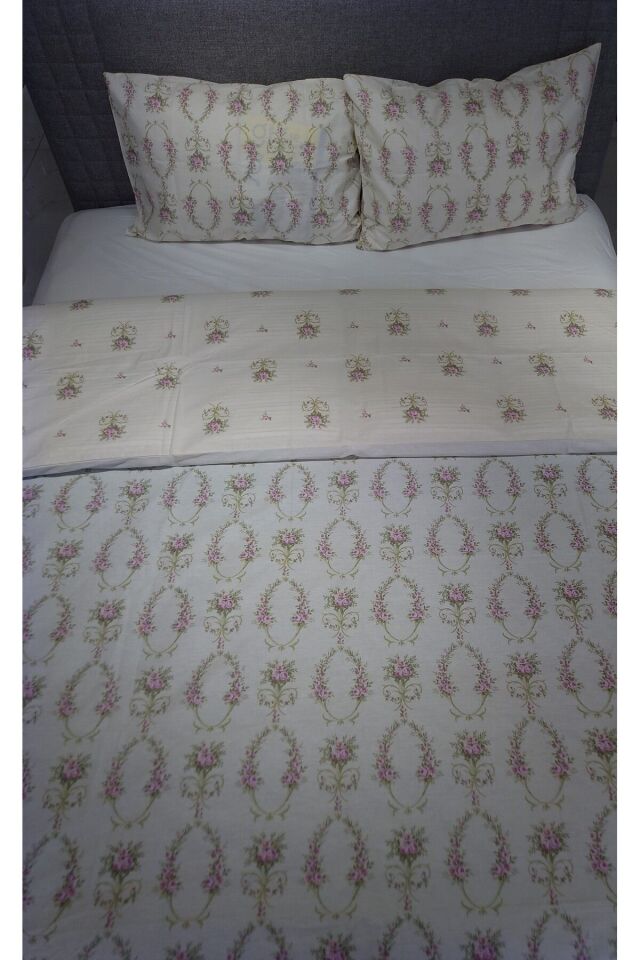 SLC HOME Çift Kişilik Nevresim Takımı ( Lastikli)
