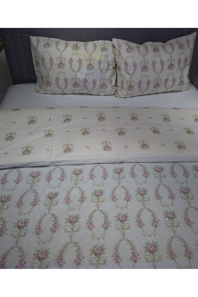 SLC HOME Çift Kişilik Nevresim Takımı ( Lastikli)