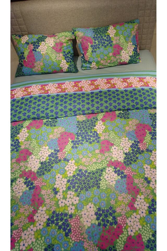 SLC HOME Çift Kişilik Nevresim Takımı ( Lastikli )